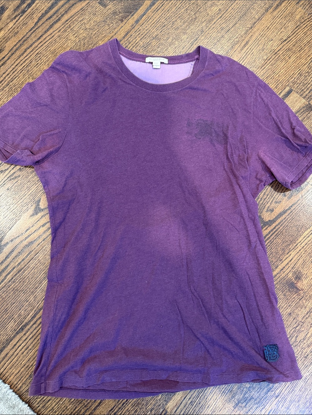 Burberry Brit Purple Crewneck Shirt